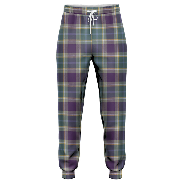 Isle of Man Manx Hunting Weathered Tartan Jogger Pants