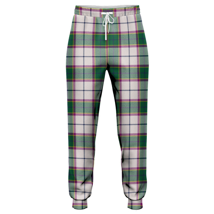 Isle of Man Manx Laxey Dress Green Modern Tartan Jogger Pants