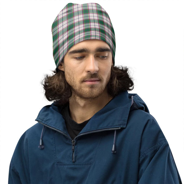 Isle of Man Manx Laxey Dress Green Modern Tartan Beanie