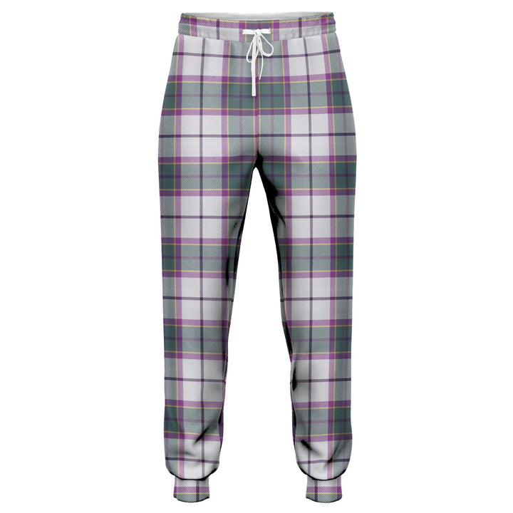 Isle of Man Manx Laxey Dress Green Weathered Tartan Jogger Pants