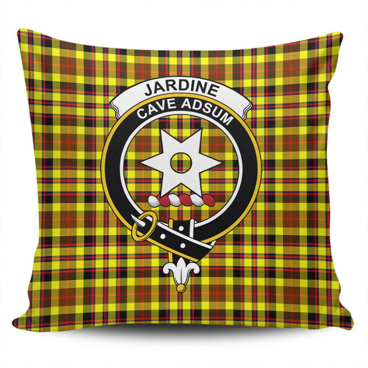 Jardine Tartan Classic Crest Pillow Cover