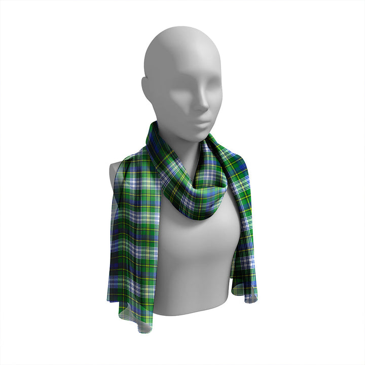 Johnstone Dress (Johnson Dress) Modern Tartan Classic Silk Habotai Long Scarf