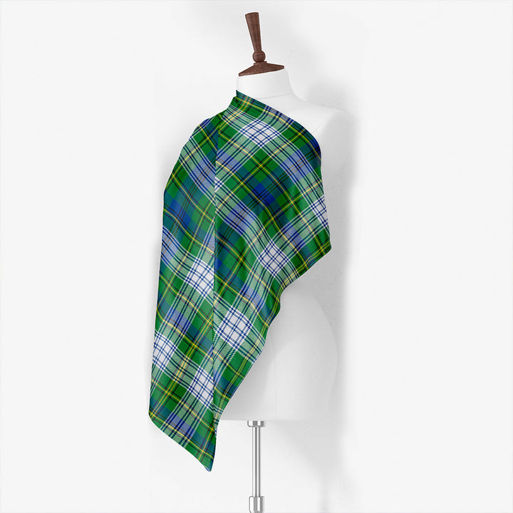 Johnstone Dress (Johnson Dress) Modern Tartan Classic Silk Habotai Square Scarf