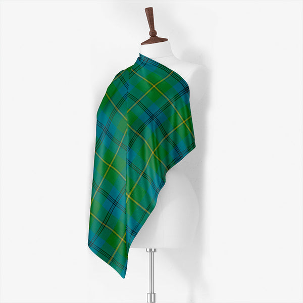 Johnstone (Johnson) Ancient Tartan Classic Silk Habotai Square Scarf