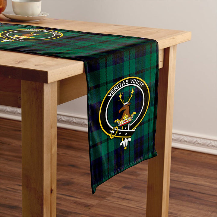 Keith (Marshall) Modern Clan Badge Tartan Table Runner