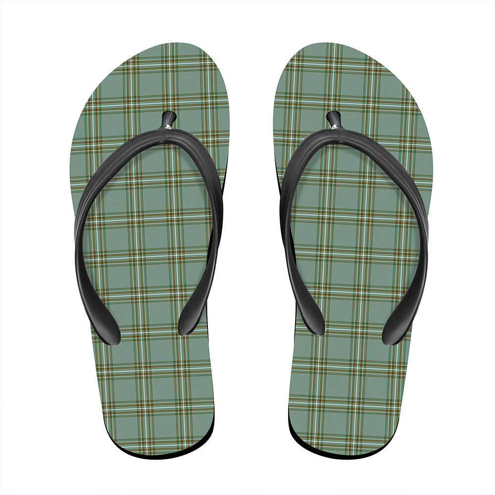 Galloway Red Tartan Plaid Flip Flop