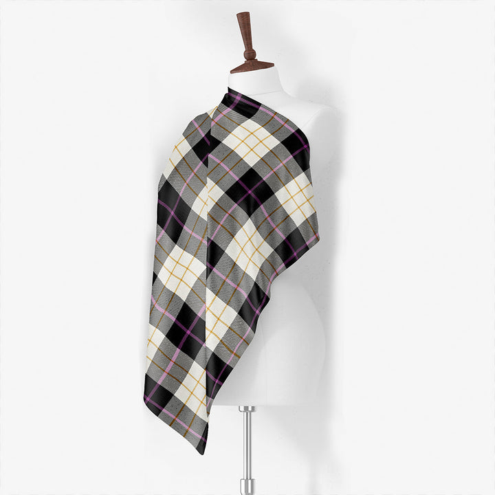 Kennison Ancient Tartan Classic Silk Habotai Square Scarf