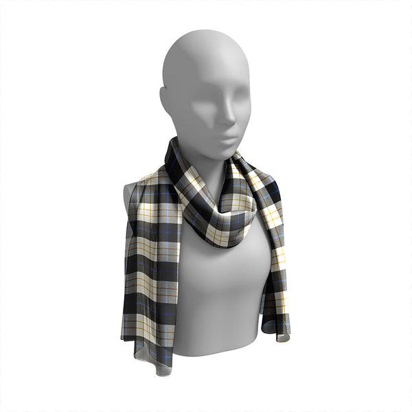 Kennison Modern Tartan Classic Silk Habotai Long Scarf