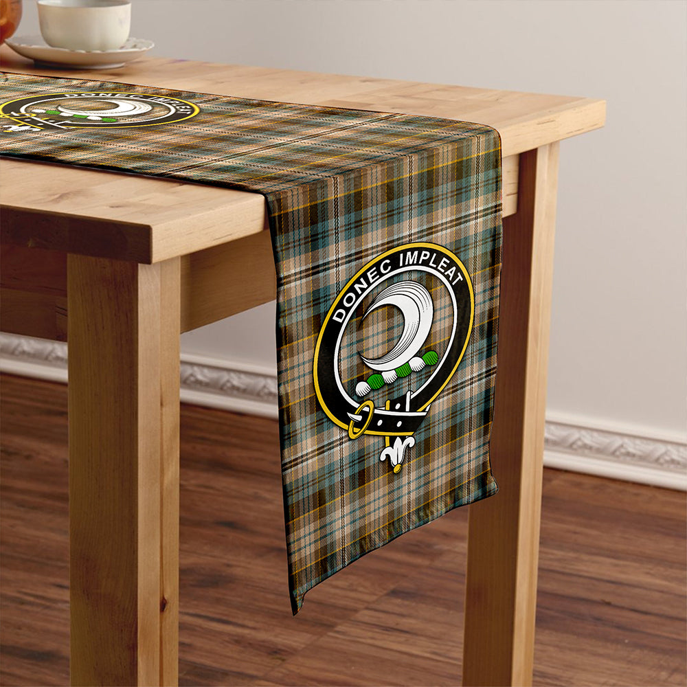 Kidd Weathered Clan Badge Tartan Table Runner | Celticprime.com ...