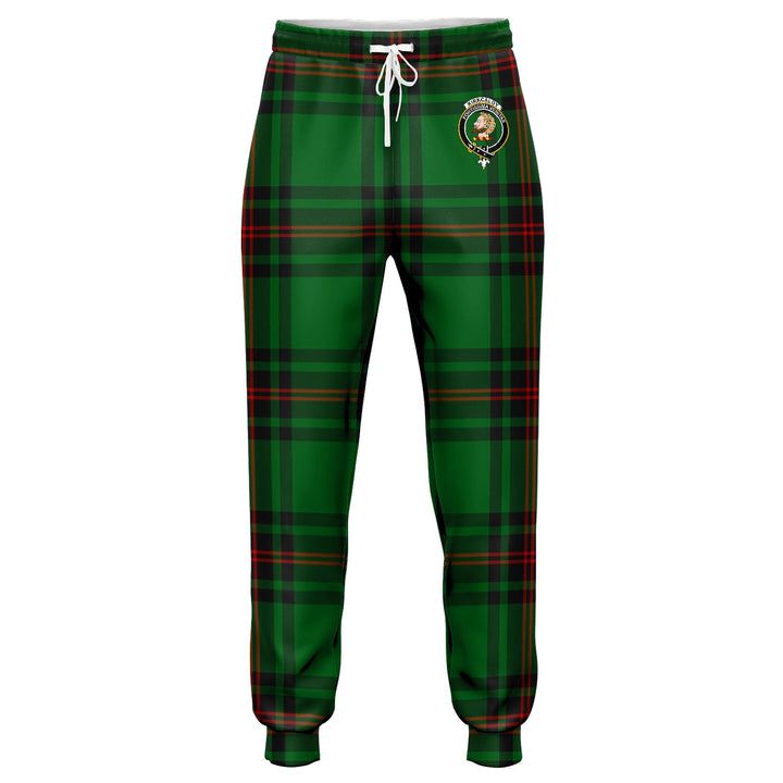 Kirkcaldy Clan Badge Tartan Jogger Pants