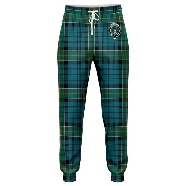 Kirkpatrick Clan Badge Tartan Jogger Pants
