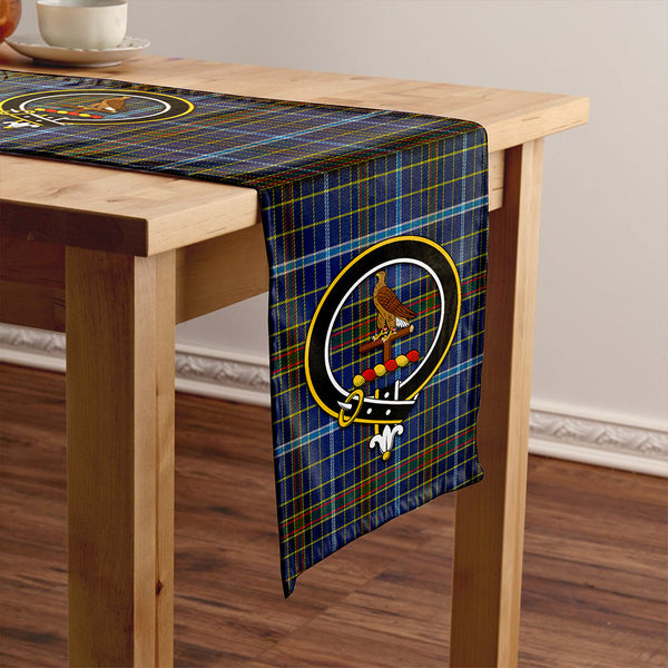 Knox Clan Badge Tartan Table Runner