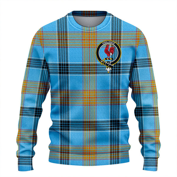 Laing (Lang) Ancient Clan Badge Tartan Knitted Sweater