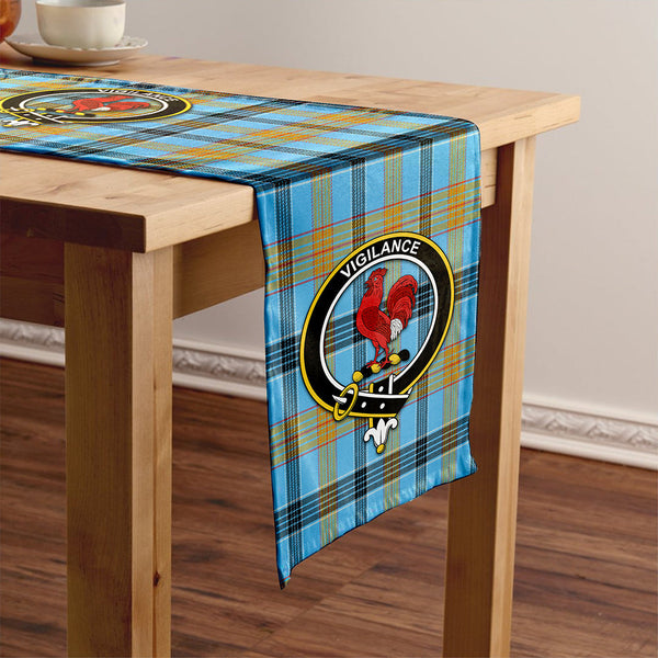 Laing (Lang) Ancient Clan Badge Tartan Table Runner