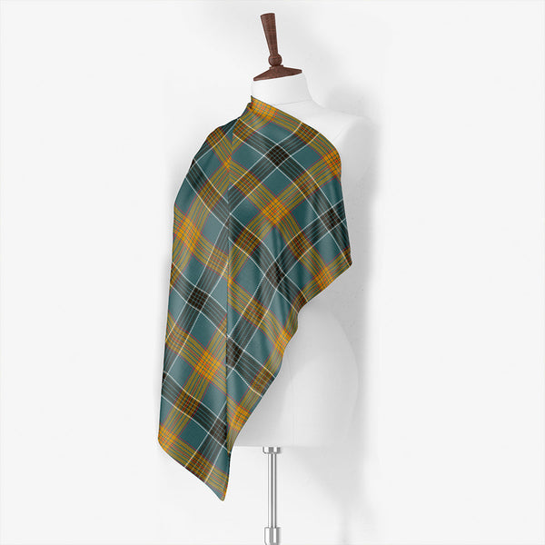 Laing (Lang) Weathered Tartan Classic Silk Habotai Square Scarf