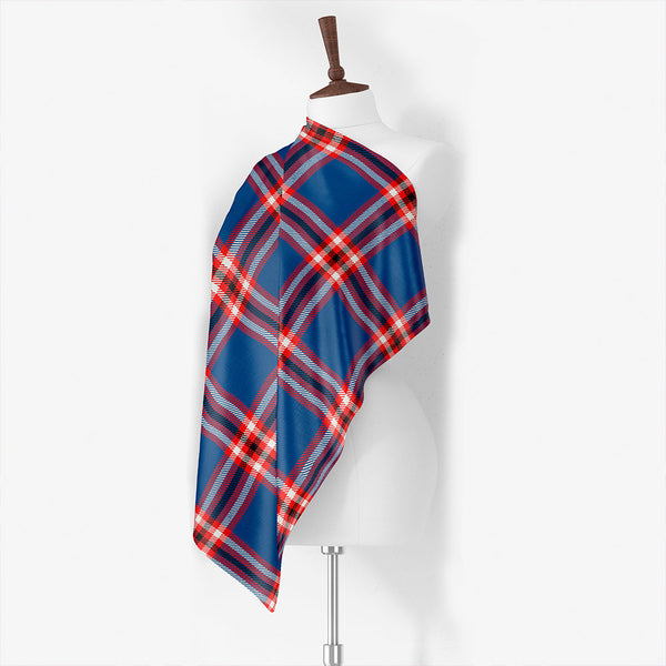 Laing of Archiestown (Lang of Archiestown) Modern Tartan Classic Silk Habotai Square Scarf