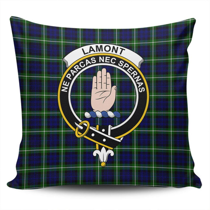 Lamont Modern Tartan Classic Crest Pillow Cover