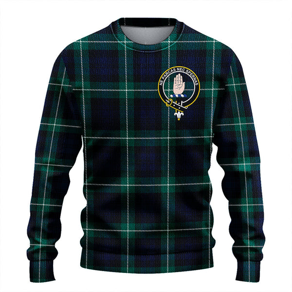 Lamont (MacLamont) Modern Clan Badge Tartan Knitted Sweater