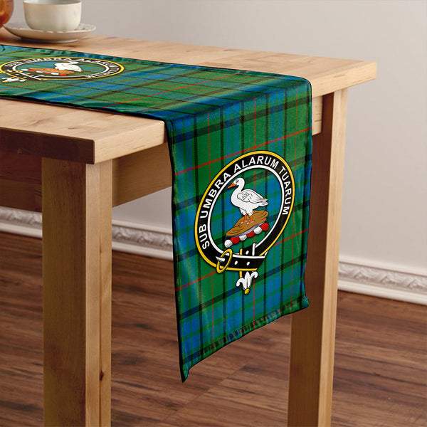 Lauder Ancient Clan Badge Tartan Table Runner