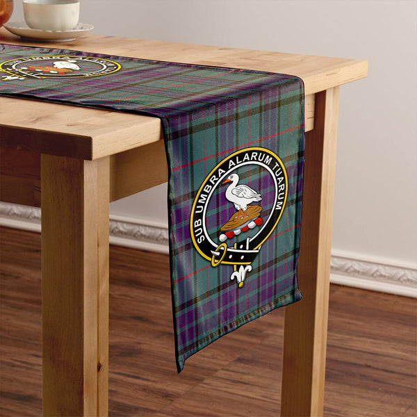 Lauder Weathered Clan Badge Tartan Table Runner