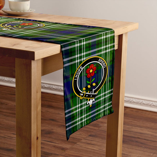 Learmonth Clan Badge Tartan Table Runner