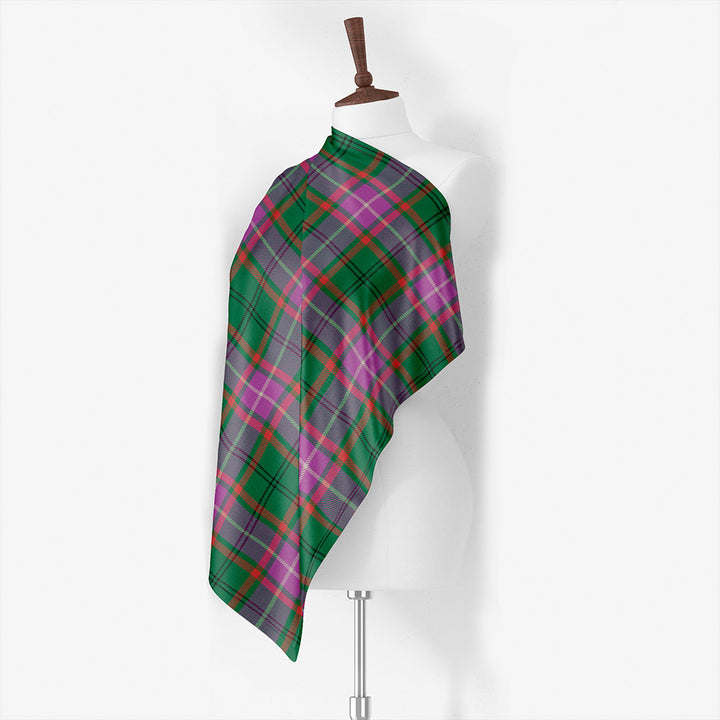 Lee (O'Lee) Ancient Tartan Classic Silk Habotai Square Scarf