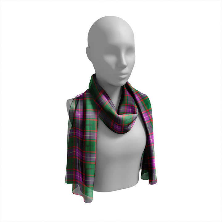 Lee (O'Lee) Ancient Tartan Classic Silk Habotai Long Scarf