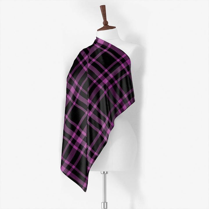 Leonard Hunting Ancient Tartan Classic Silk Habotai Square Scarf