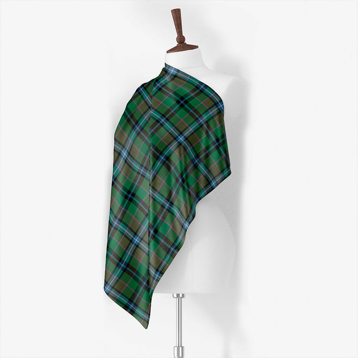 Linden Ancient Tartan Classic Silk Habotai Square Scarf