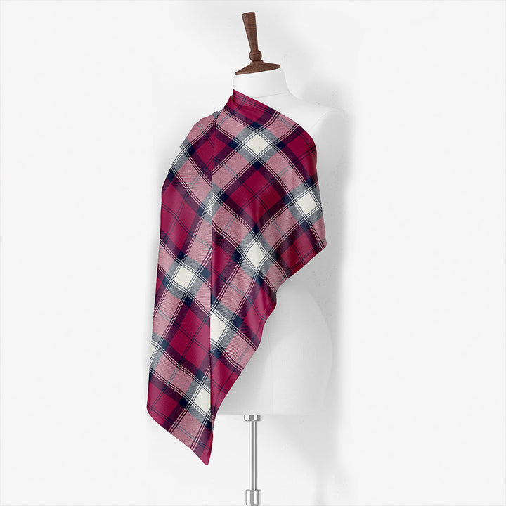 Lindsay Dress Dance Tartan Classic Silk Habotai Square Scarf