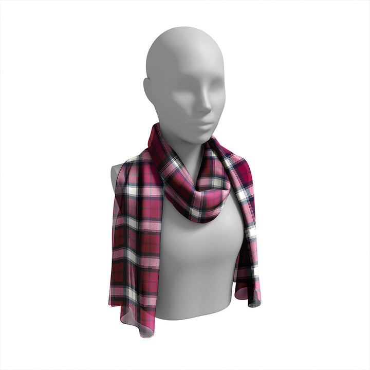 Lindsay Dress Dance Tartan Classic Silk Habotai Long Scarf