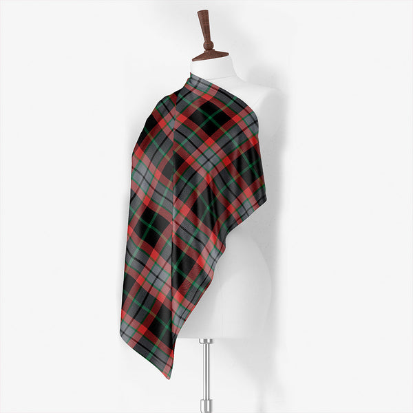 Lindsay Hunting Ancient Tartan Classic Silk Habotai Square Scarf