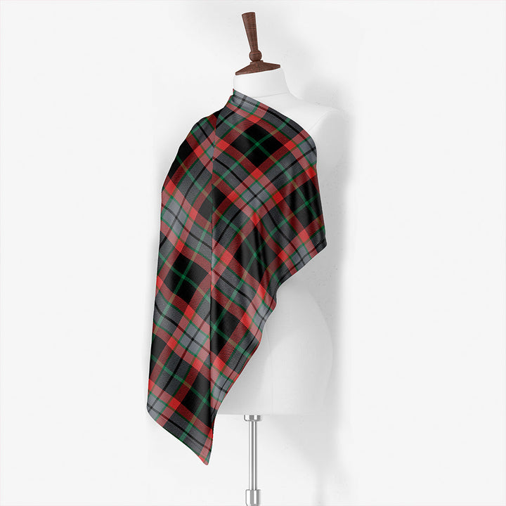 Lindsay Hunting Ancient Tartan Classic Silk Habotai Square Scarf