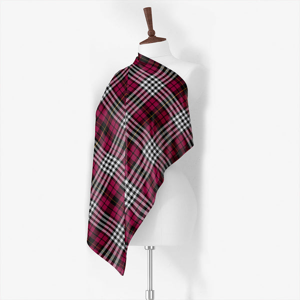 Little of Morton Rigg Modern Tartan Classic Silk Habotai Square Scarf