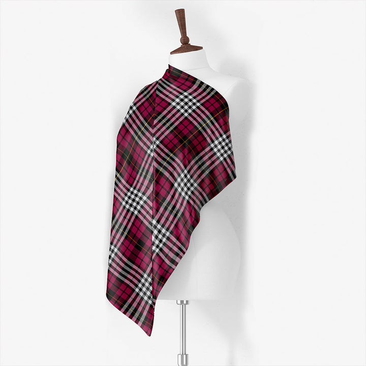 Little of Morton Rigg Modern Tartan Classic Silk Habotai Square Scarf