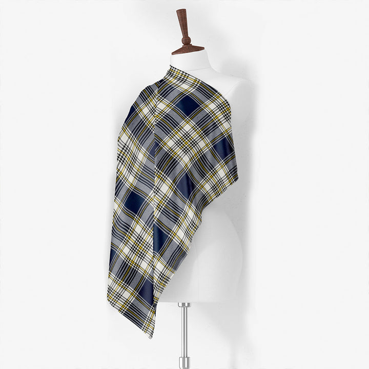 Livingstone Dress Modern Tartan Classic Silk Habotai Square Scarf