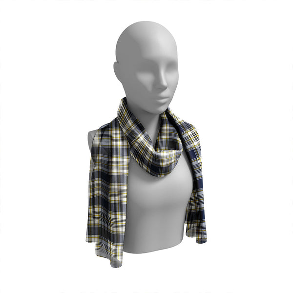 Livingstone Dress Modern Tartan Classic Silk Habotai Long Scarf