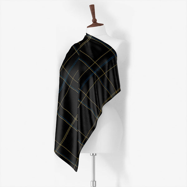 Lochaber Hesketh Tartan Classic Silk Habotai Square Scarf