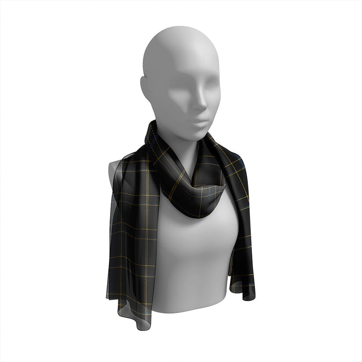 Lochaber Hesketh Tartan Classic Silk Habotai Long Scarf