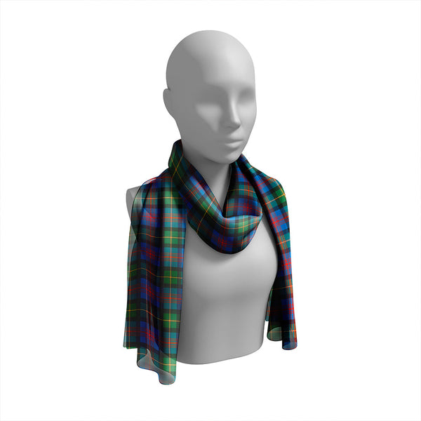 Logan Ancient Tartan Classic Silk Habotai Long Scarf