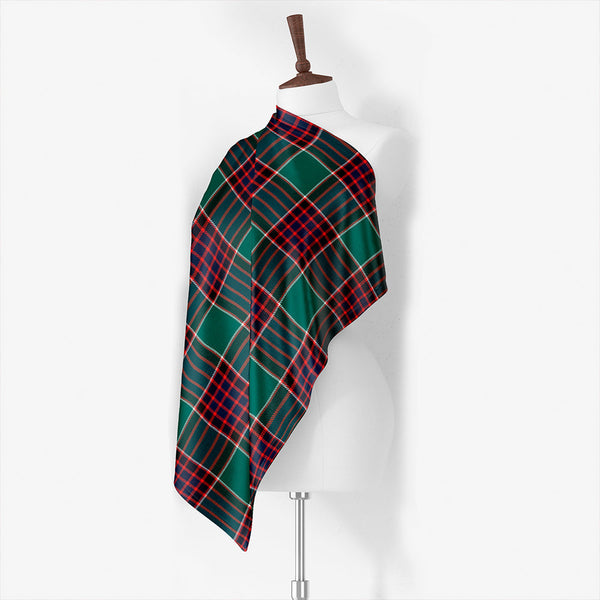 Logan (Clans Originaux) Modern Tartan Classic Silk Habotai Square Scarf