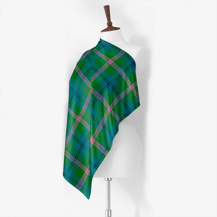 Lowry (Lavery) Ancient Tartan Classic Silk Habotai Square Scarf