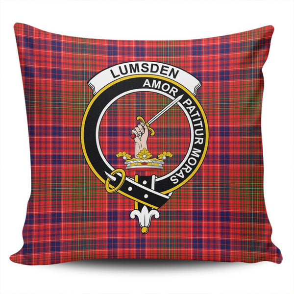 Lumsden Modern Tartan Classic Crest Pillow Cover