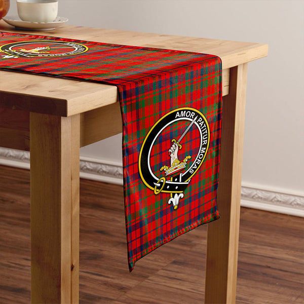 Lumsden of Kintore Modern Clan Badge Tartan Table Runner