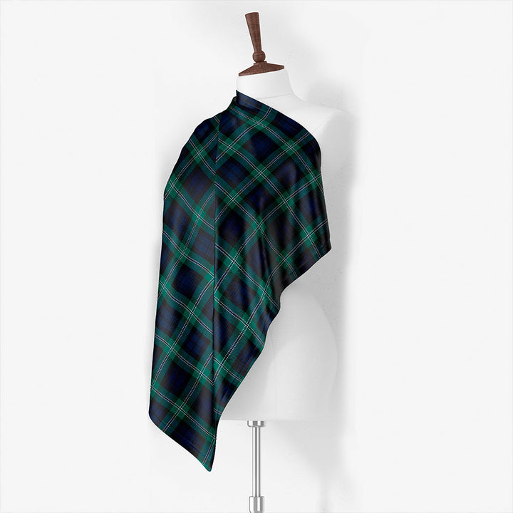 Lyon (Liall/Lyall/Lyle) Modern Tartan Classic Silk Habotai Square Scarf