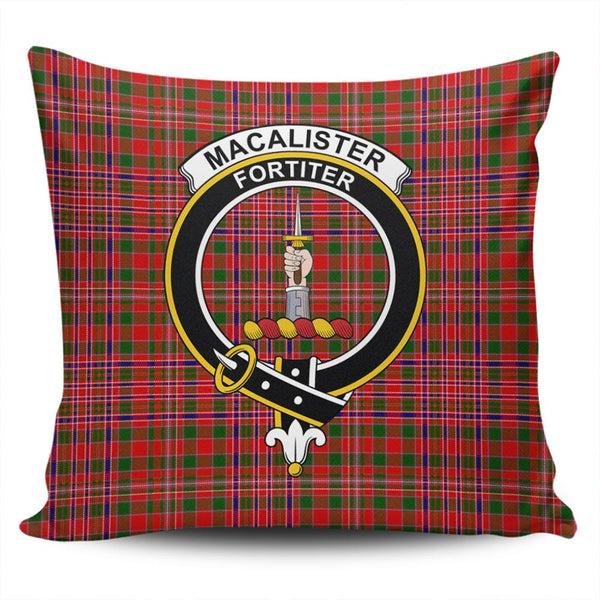 MacAlister Modern Tartan Classic Crest Pillow Cover