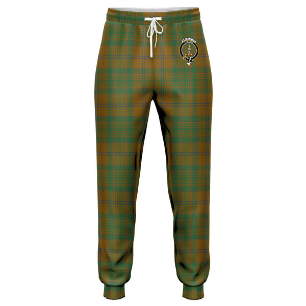 MacAlister of Glenbarr Hunting (MacAlister of Glenbarr; Hunting) Modern Clan Badge Tartan Jogger Pants