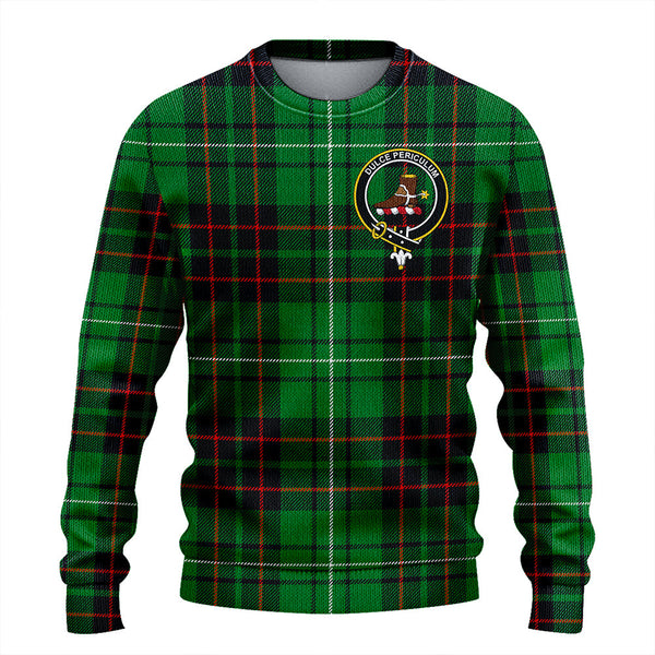 MacAulay of Lewis Ancient Clan Badge Tartan Knitted Sweater
