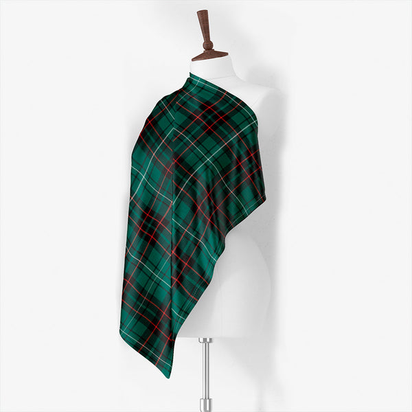 MacAulay of Lewis Modern Tartan Classic Silk Habotai Square Scarf
