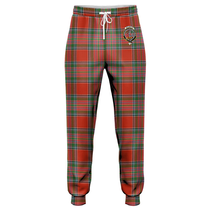MacBean (MacBain) Ancient Clan Badge Tartan Jogger Pants